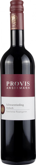 2022 Schwarzriesling Rotwein halbtrocken - Weingut Provis Anselmann