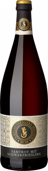 2023 Samtrot mit Schwarzriesling lieblich 1,0 L - Felsengartenkellerei Besigheim