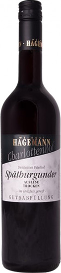 2020 Spätburgunder Auslese trocken - Weingut Hagemann