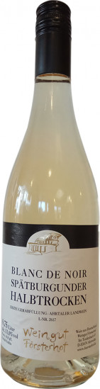 2023 Spätburgunder Blanc de Noir halbtrocken - Weingut Försterhof