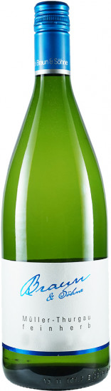 2024 Müller-Thurgau feinherb 1,0 L - Weingut Erich Braun & Söhne