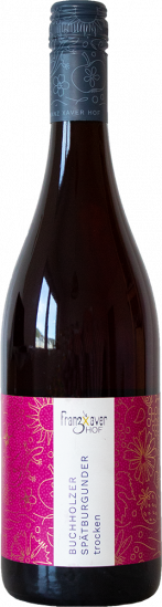 2023 Buchholzer Spätburgunder Rotwein trocken - Weingut Franz Xaver Hof