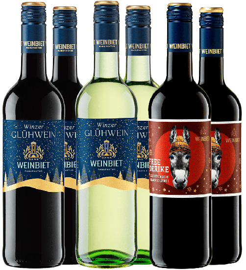 Winzerglühwein/Glühpunsch Probierpaket - Weinbiet Manufaktur
