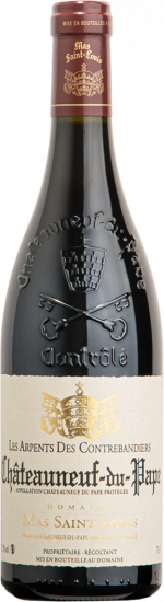2020 Cuvée Les Arpents des Contrebandiers Châteauneuf du Pape AOP trocken - Mas Saint Louis