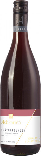 2022 Spätburgunder Schlossberg trocken - Winzergenossenschaft Achkarren