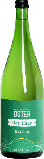 2025 Der Liter Riesling trocken 1,0 L - Weingut Oster