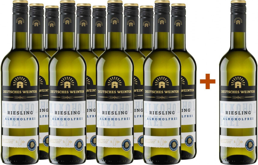 11+1 Paket Riesling alkoholfrei - Deutsches Weintor eG