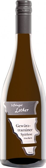 2016 Wipfelder Zehntgraf Gewürztraminer Spätlese trocken - Weingut Lother