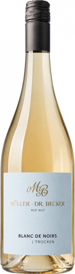 2025 Blanc de Noirs vom Spätburgunder und Schwarzriesling trocken - Weingut Müller-Dr. Becker