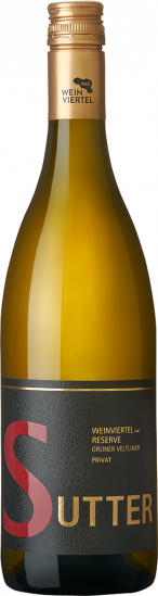 2022 Grüner Veltliner Weinviertel DAC Große Reserve PRIVAT trocken - Weingut Sutter