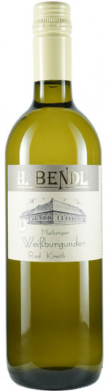 2020 Weißburgunder trocken - Weingut Bendl