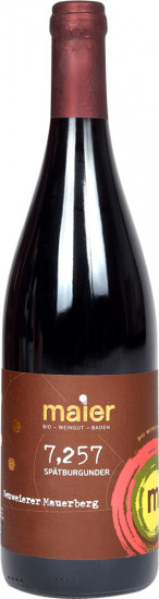 2018 Spätburgunder 7,257 trocken - Weingut Maier
