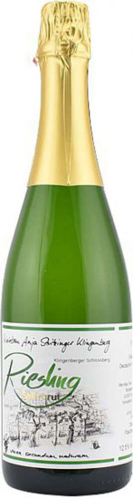 2023 Klingenberger Schlossberg Riesling Sekt brut Bio - Weinbau Stritzinger