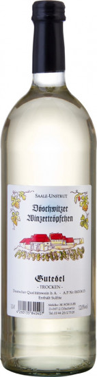 2023 Freyburg Schweigenberg Gutedel trocken 1,0 L - Weingut Schulze