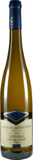 2024 Kalksteinfels Riesling *** feinherb - Weingut Lothar Schwörer