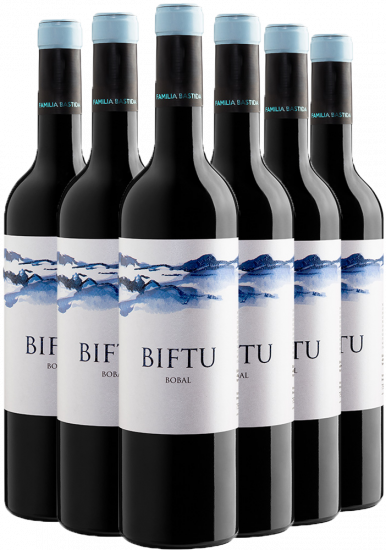 Pack Biftu Bobal 5 meses Utiel-Requena DO - Bodegas Alceño