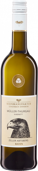 2025 Zeller Abtsberg Müller Thurgau Kabinett lieblich - Weinmanufaktur Gengenbach