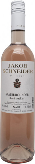 2019 Spätburgunder Rose trocken - Weingut Jakob Schneider