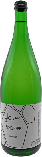 2022 SCHEUREBE liter halbtrocken 1,0 L - Weingut Glaser