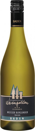 2023 Weinmanufaktur Weingarten Weißer Burgunder Elegance trocken - Weinmanufaktur Weingarten