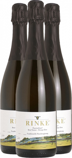 3er Bündel PassionSaar Riesling Sekt Dosage Zéro - Weingut Rinke