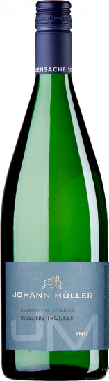 2025 Hambacher Schloßberg Riesling trocken 1,0 L - Weingut Johann Müller