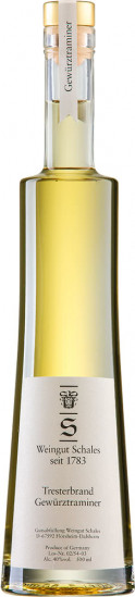 Feiner Tresterbrand vom Gewürztraminer 0,5 L - Weingut Schales