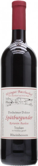 2020 Spätburgunder Auslese trocken - Weingut Bacchushof