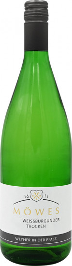 2024 Weißburgunder trocken 1,0 L - Weingut Möwes