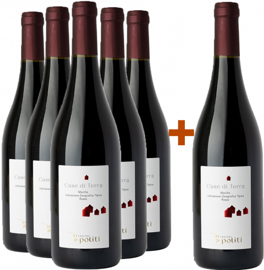 5+1 Paket Case di Terra Marche IGP - Cantine Politi