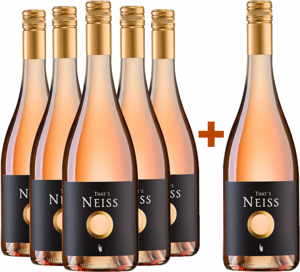 5+1 Paket That´s NEISS Cuvée Rosé trocken - Weingut Neiss