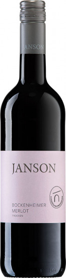 2023 Bockenheimer Merlot trocken Bio - Weingut Schloss Janson