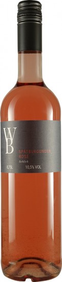 2019 Spätburgunder Rosé lieblich - Weingut Bittmann