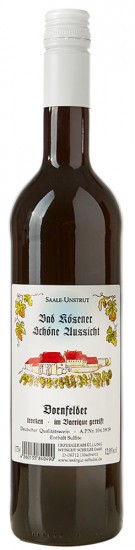 2017 Bad Kösener Schöne Aussicht Dornfelder Barrique trocken - Weingut Schulze
