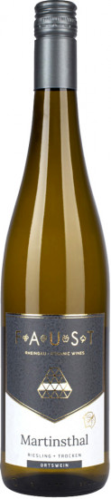 2024 Martinsthaler Riesling trocken Bio - Weingut Faust