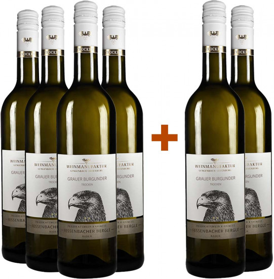 4+2 Paket Fessenbacher Grauer Burgunder Kabinett trocken - Weinmanufaktur Gengenbach