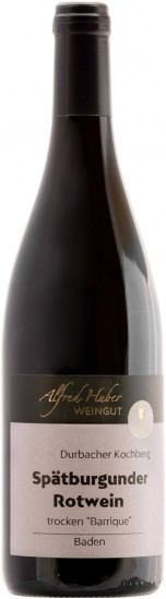 2019 Spätburgunder Rotwein Barrique trocken - Weingut Alfred Huber