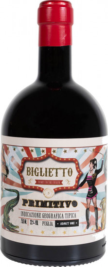 2024 Biglietto Primitivo Puglia IGP trocken - StraItalian Winemakers