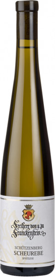 2018 Berghauptener Scheurebe Spätlese lieblich 0,5 L - Weingut Freiherr von und zu Franckenstein
