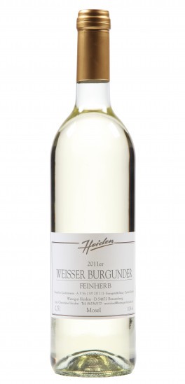 2011 Weißer Burgunder QbA Feinherb - Weingut Heiden