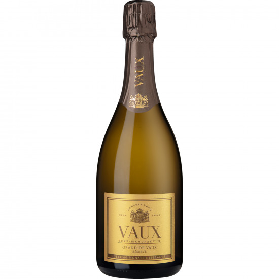 2018 Grand de Vaux Blanc de Blancs Réserve Sekt brut - Sektmanufaktur Schloss Vaux
