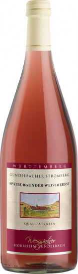 2024 Spätburgunder Weißherbst feinherb 1,0 L - Horrheim-Gündelbach