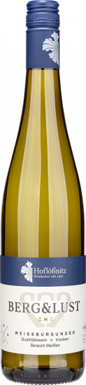 2024 BERG&LUST Weißburgunder trocken - Weingut Hoflößnitz