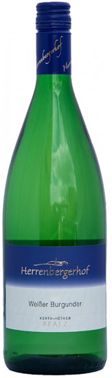 2023 Bereich Südliche Weinstraße Weißer Burgunder halbtrocken 1,0 L - Weingut Herrenbergerhof