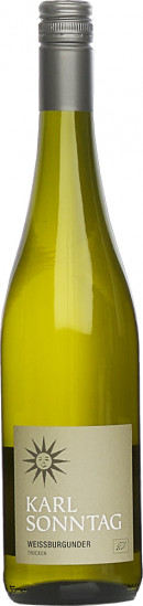 2024 Weißburgunder Nitteler Rochusfels trocken Bio - Weingut Karl Sonntag