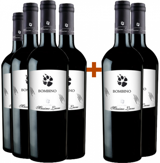4+2 Paket Bombino Bianco IGP - Cantine Massimo Leone