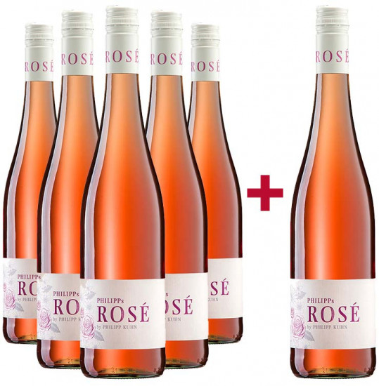 5+1 Paket Philipp´s Rosé - Weingut Philipp Kuhn