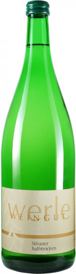 2024 Silvaner halbtrocken 1,0 L - Weingut Werle