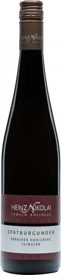 2023 Erbacher Honigberg Spätburgunder Rotwein feinherb - Weingut Heinz Nikolai