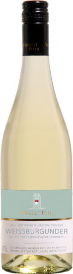 2021 Röttinger Feuerstein Weißburgunder Kabinett trocken - Weingut Poth